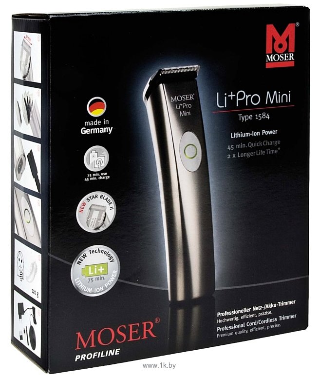 Фотографии Moser 1584-0052 Li+Pro Mini