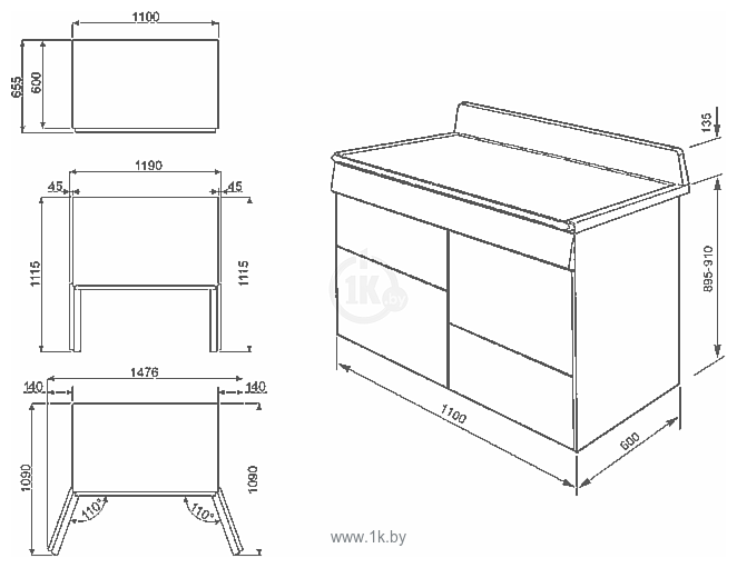 Фотографии Smeg TR4110AZ