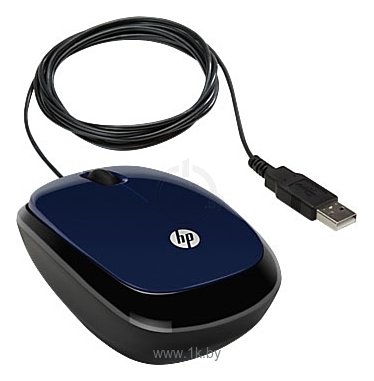 Фотографии HP X1200 Revolutionary H6F00AA Wired Mouse Blue USB