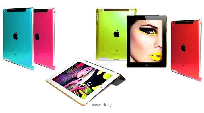 Фотографии Puro Crystal Fluo for iPad 2/3 Yellow (IPAD2S3CRYFLUO1)
