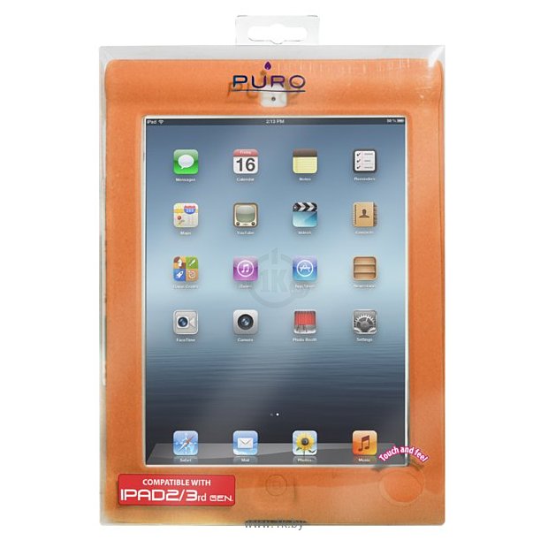 Фотографии Puro Fun for iPad 2/3 Orange (IPAD2S3FUNORA)