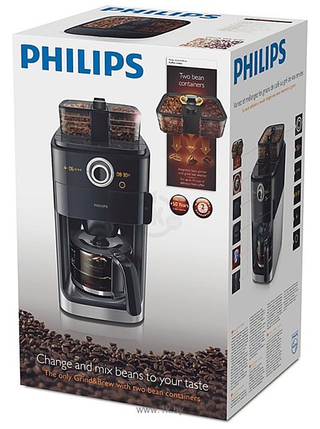 Фотографии Philips HD7761 Grind & Brew
