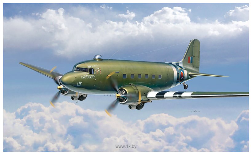 Фотографии Italeri 1338 Военно-транспортный самолет Dakota Mk.III