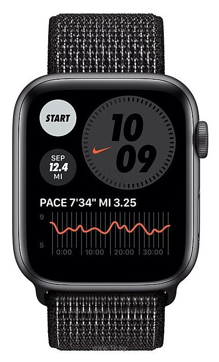 Фотографии Apple Watch Series 6 GPS 44mm Aluminum Case with Nike Sport Loop