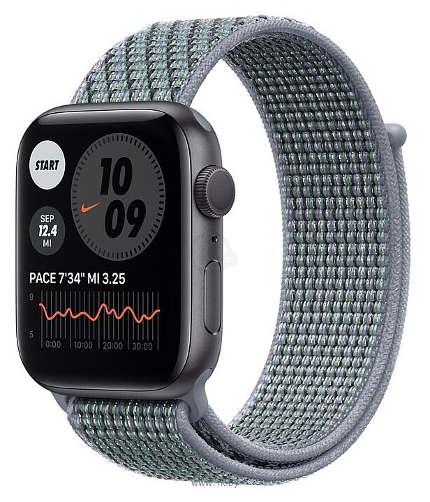 Фотографии Apple Watch Series 6 GPS 44mm Aluminum Case with Nike Sport Loop