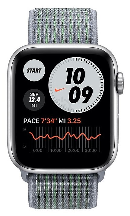 Фотографии Apple Watch Series 6 GPS 44mm Aluminum Case with Nike Sport Loop