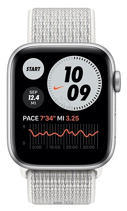 Фотографии Apple Watch Series 6 GPS 44mm Aluminum Case with Nike Sport Loop