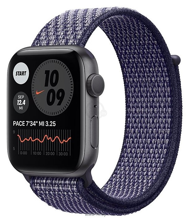Фотографии Apple Watch Series 6 GPS 44mm Aluminum Case with Nike Sport Loop
