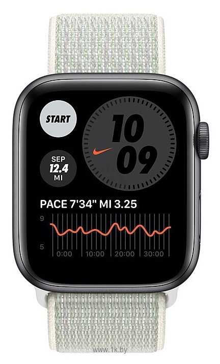 Фотографии Apple Watch Series 6 GPS 44mm Aluminum Case with Nike Sport Loop