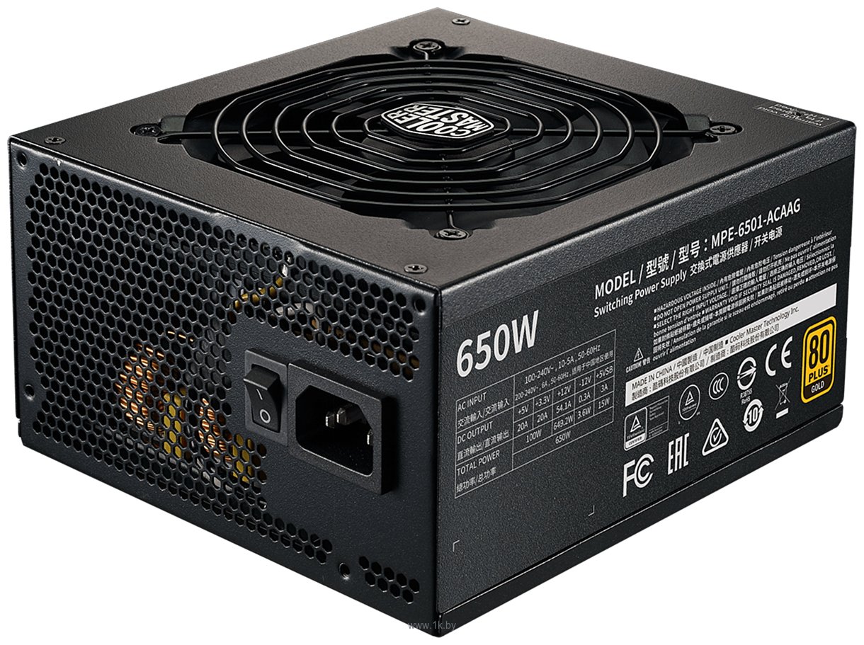 Фотографии Cooler Master MWE Gold 650 V2 Full Modular MPE-6501-AFAAG-EU