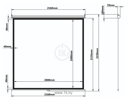 Фотографии BRAUBERG Wall 1:1 (200x200) 236727