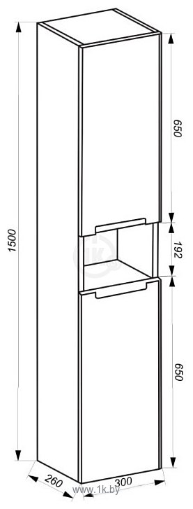 Фотографии ЗОВ Дион 150 DP150LWPFM1015GKV5 (бежевый глянец)