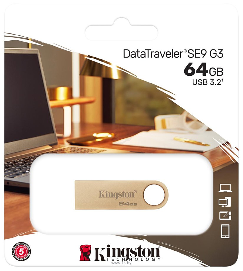 Фотографии Kingston DataTraveler SE9 G3 64GB DTSE9G3/64GB