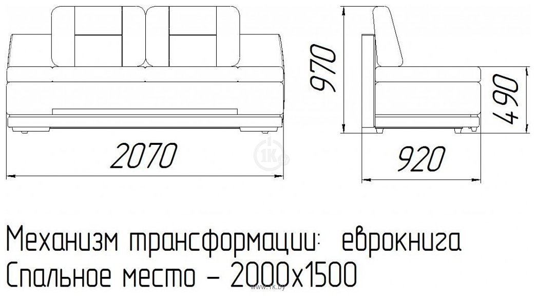 Фотографии ZMF Леон ППУ (велюр Hilton 03 Latte)