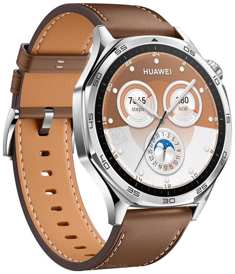 Фотографии Huawei Watch GT 5 46mm (кожаный ремешок)