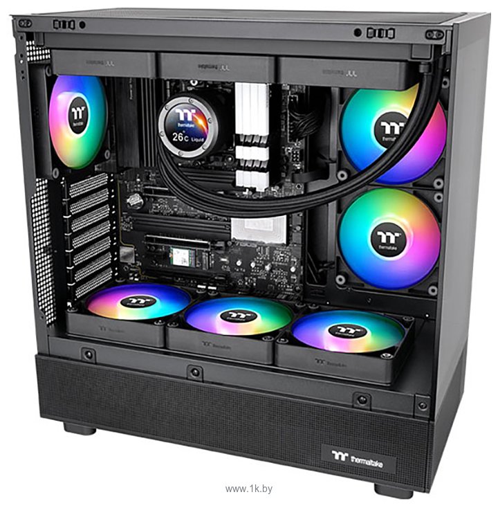 Фотографии Thermaltake CT120 Sync Reverse ARGB 2-Fan Pack CL-F173-PL12SW-A