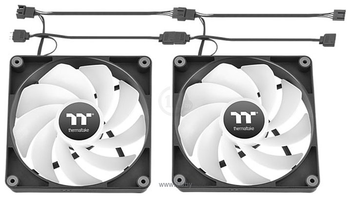 Фотографии Thermaltake CT120 Sync Reverse ARGB 2-Fan Pack CL-F173-PL12SW-A