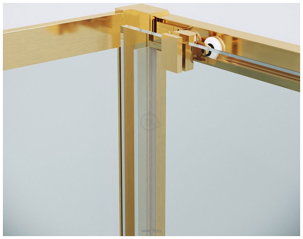 Фотографии Grossman Cosmo 110x80x195 120.K33.02.1180.32.00 (золото сатин/стекло прозрачное)