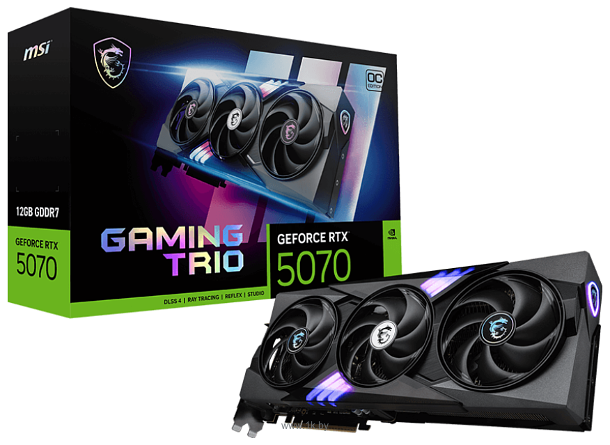 Фотографии MSI GeForce RTX 5070 12G Gaming Trio OC