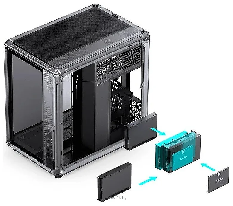 Фотографии Jonsbo X400 (серый) Фотографии Jonsbo X400 (серый)
