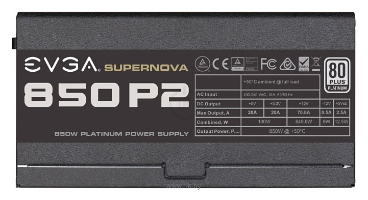 Фотографии EVGA SuperNOVA 850 P2 850W