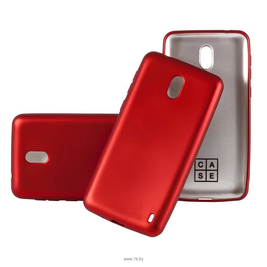 Фотографии Case Deep Matte для Nokia 2 (красный)