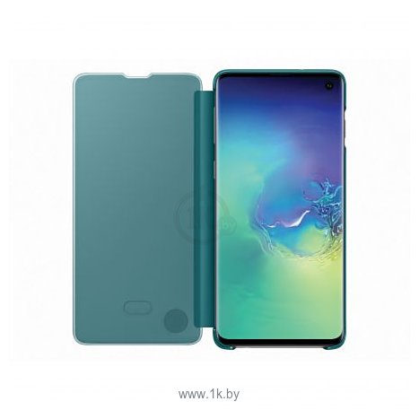 Фотографии Samsung Clear View Cover для Samsung Galaxy S10 (зеленый)