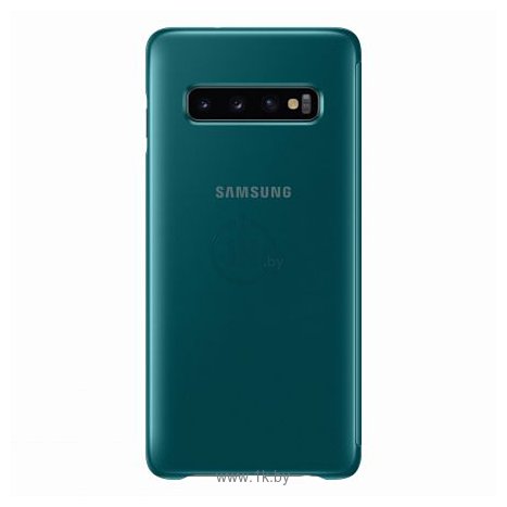 Фотографии Samsung Clear View Cover для Samsung Galaxy S10 (зеленый)