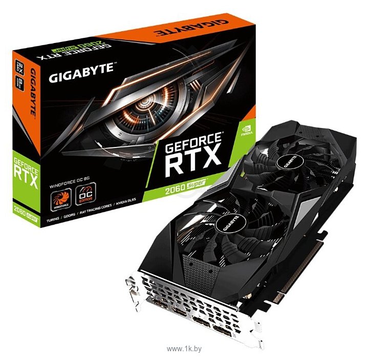 Фотографии GIGABYTE GeForce RTX 2060 SUPER WINDFORCE OC (GV-N206SWF2OC-8GD)