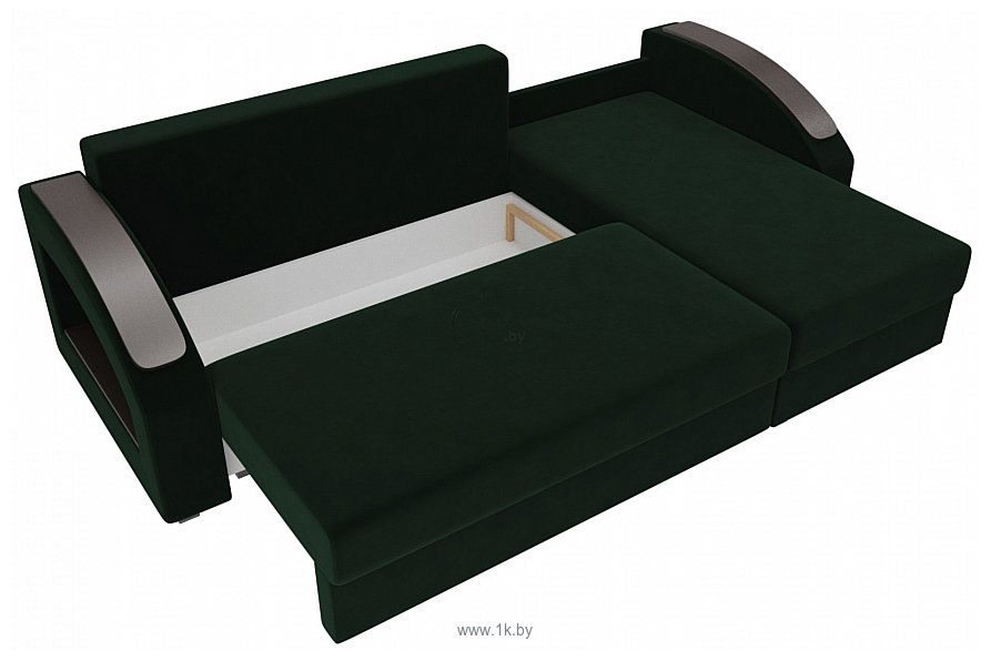 Фотографии Лига диванов Канзас 101149 (зеленый)