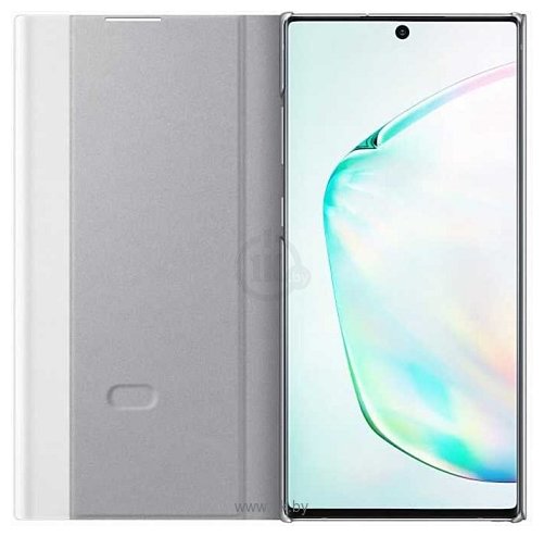 Фотографии Samsung Clear View Cover для Samsung Note10 Plus (серебристый)