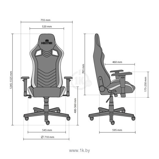 Фотографии Hexter Pro R4D ECO-01 (черный/желтый)