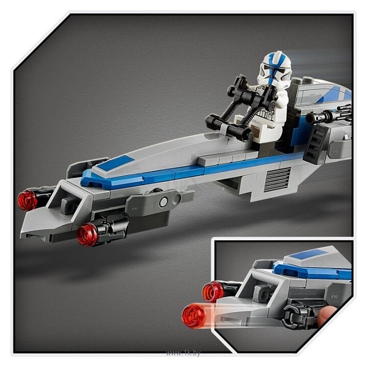 Фотографии LEGO Star Wars 75280 Клоны-пехотинцы 501-го легиона