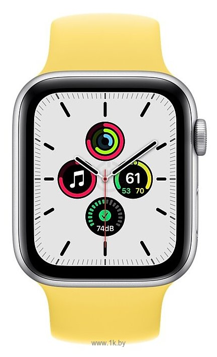 Фотографии Apple Watch SE GPS 44mm Aluminum Case with Solo Loop