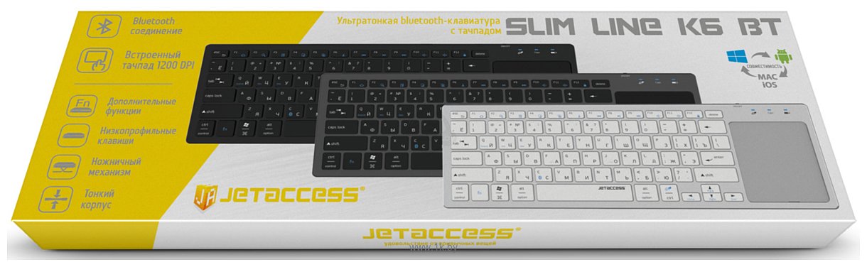 Фотографии Jet.A SlimLine K6 BT black