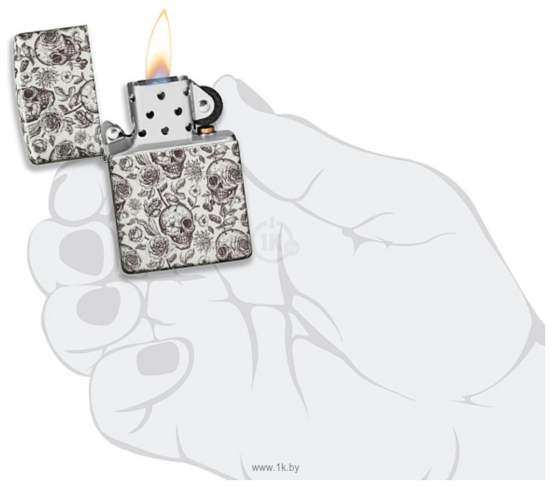 Фотографии Zippo Skeleton Design 49458-000003