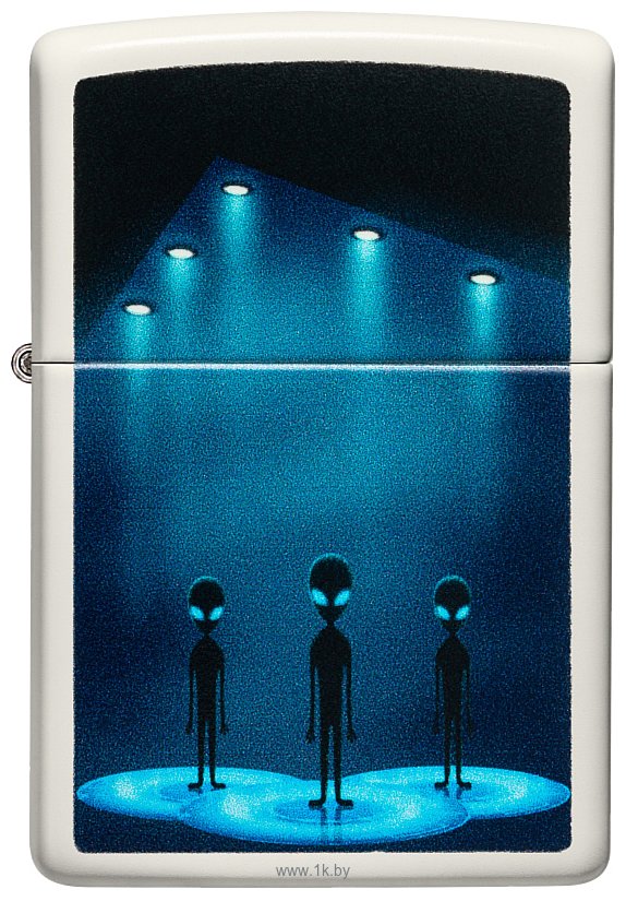 Фотографии Zippo Classic Glow In The Dark Aliens Design 49487