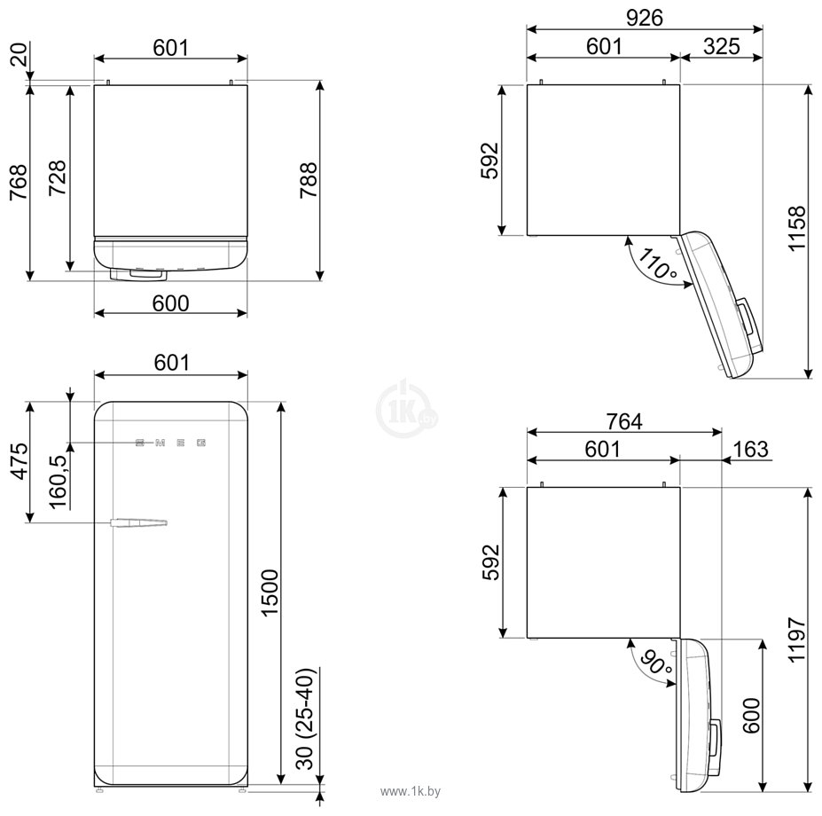 Фотографии Smeg FAB28RDYVC5