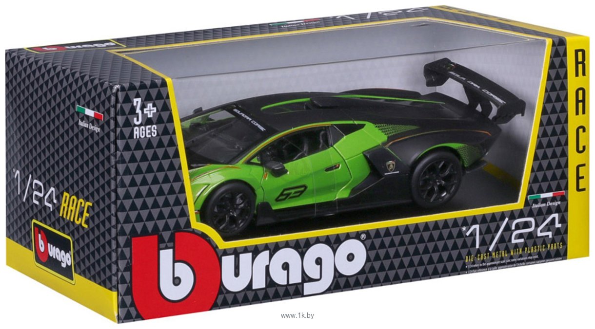 Фотографии Bburago Lamborghini Essenza SCV12 18-28017