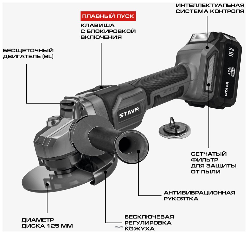 Фотографии Ставр SAG 18-125BL-1K