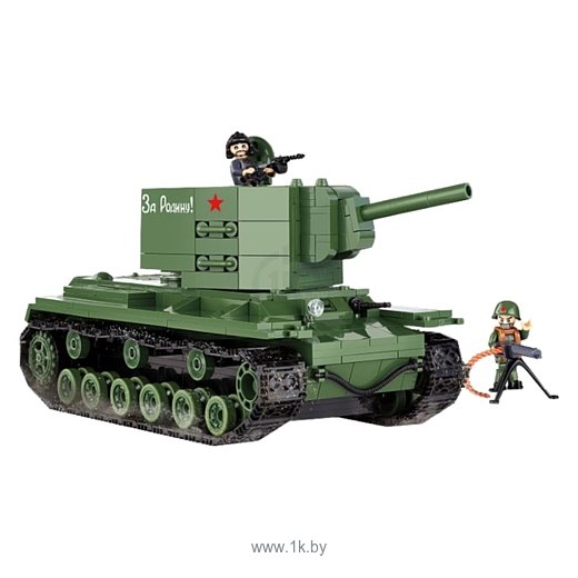 Фотографии Cobi Small Army World War II 2490 Танк КV-2