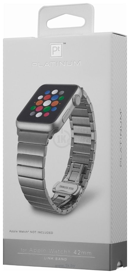 Фотографии Platinum Link Band для Apple Watch 42 мм (серебристый)