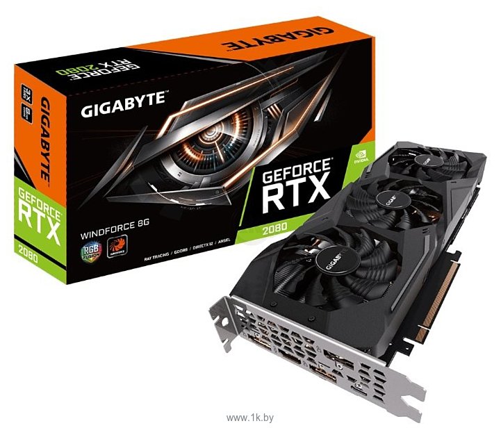 Фотографии GIGABYTE GeForce RTX 2080 8192MB WINDFORCE (GV-N2080WF3-8GC)