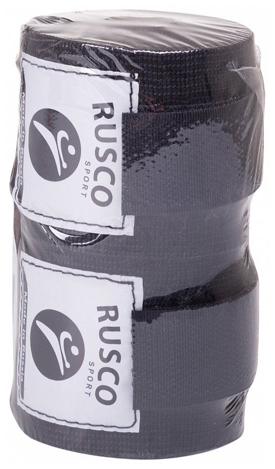 Фотографии Rusco Sport Эластичный бинт для бокса (4.5 м, черный, 2 шт) RSC-12655