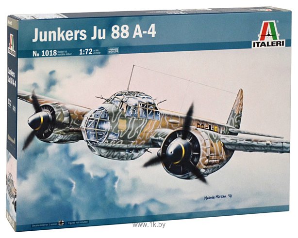 Фотографии Italeri 1018 Junker Ju-88 A4