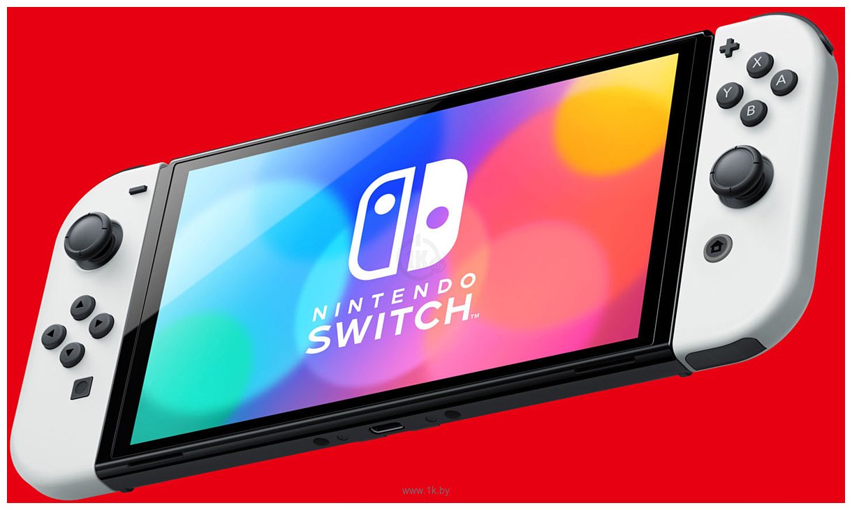Фотографии Nintendo Switch OLED (белая)