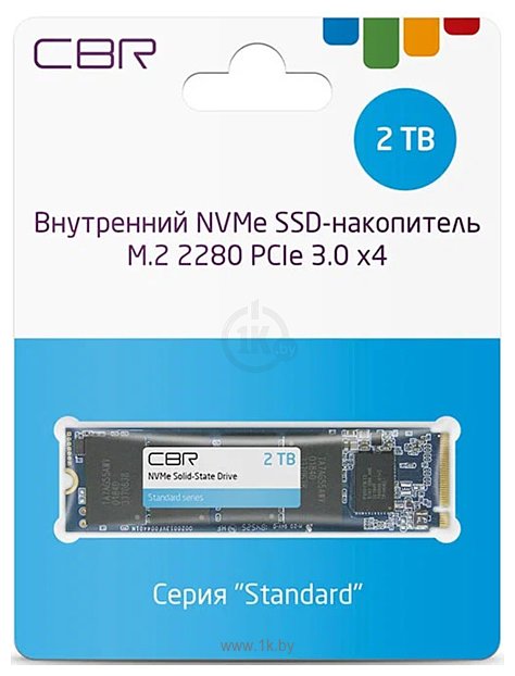 Фотографии CBR Standard 2TB SSD-002TB-M.2-ST22