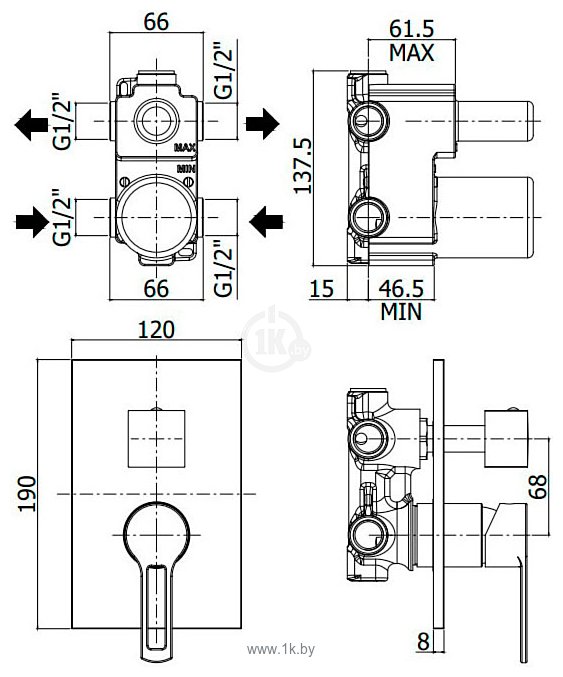 Фотографии Paffoni Ringo RIN018CR/M
