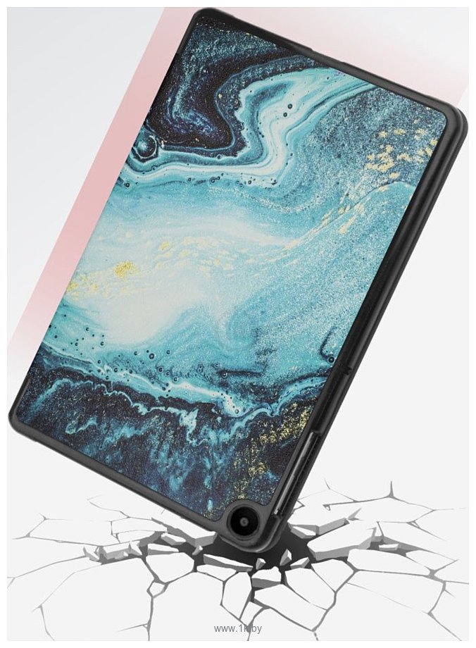 Фотографии JFK Smart Case для Huawei MatePad SE 10.4 (морской мрамор)