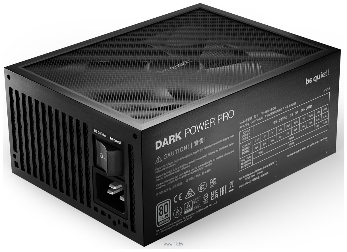 Фотографии be quiet! Dark Power Pro 13 1600W BN332